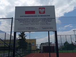 Zakończenie projektu - modernizacja kompleksu sportowego „Moje Boisko – ORLIK 2012” w Busku-Zdroju Zakończenie projektu - modernizacja kompleksu sportowego „Moje Boisko – ORLIK 2012” w Busku-Zdroju