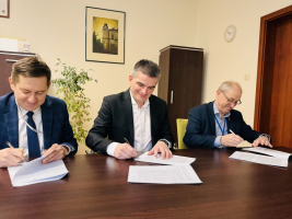 Podpisanie umowy na rozbudowę Domu Zdrojowego w Busku-Zdroju