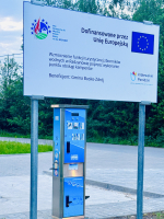 Zakończenie realizacji zadania „Wzmocnienie funkcji turystycznej zbiorników wodnych w Radzanowie poprzez wykonanie punktu obsługi kamperów”