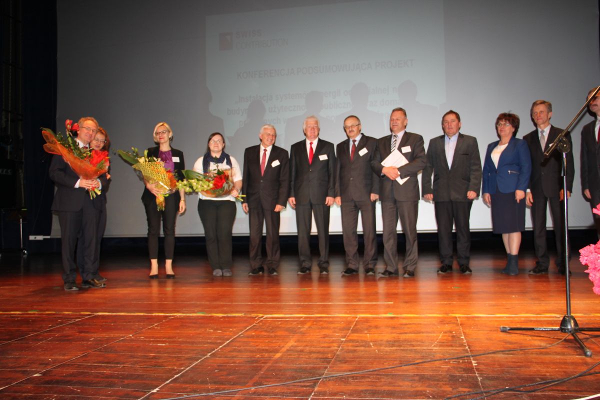 Konferencja podsumowująca projekt solarny