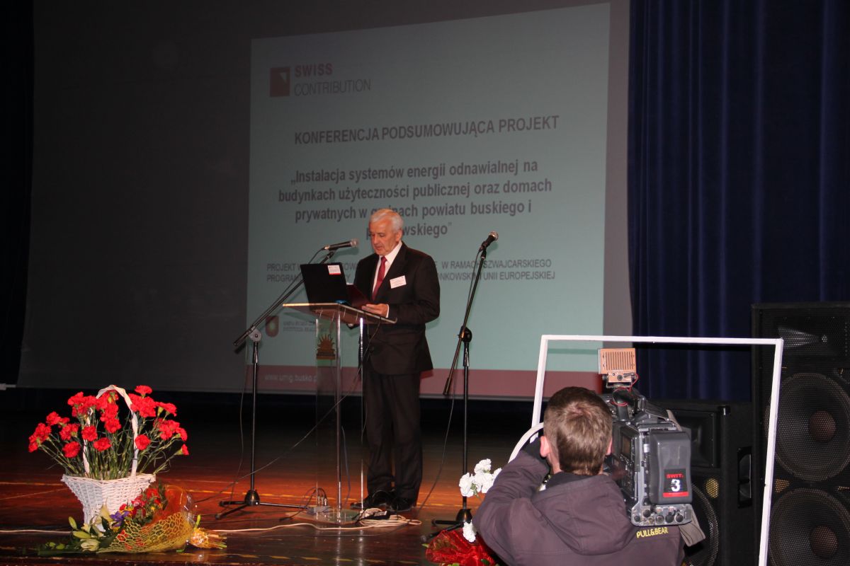 Konferencja podsumowująca projekt solarny