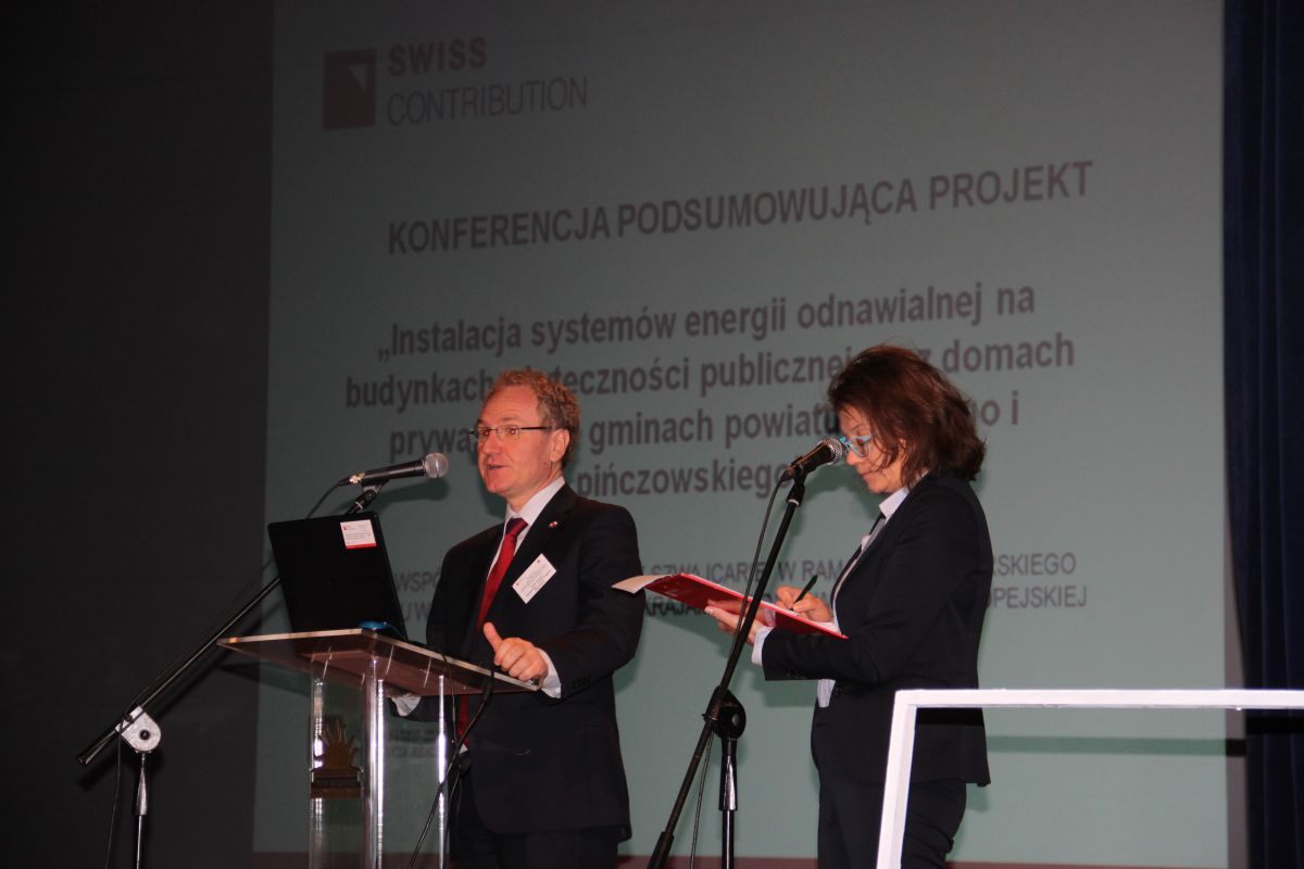 Konferencja podsumowująca projekt solarny