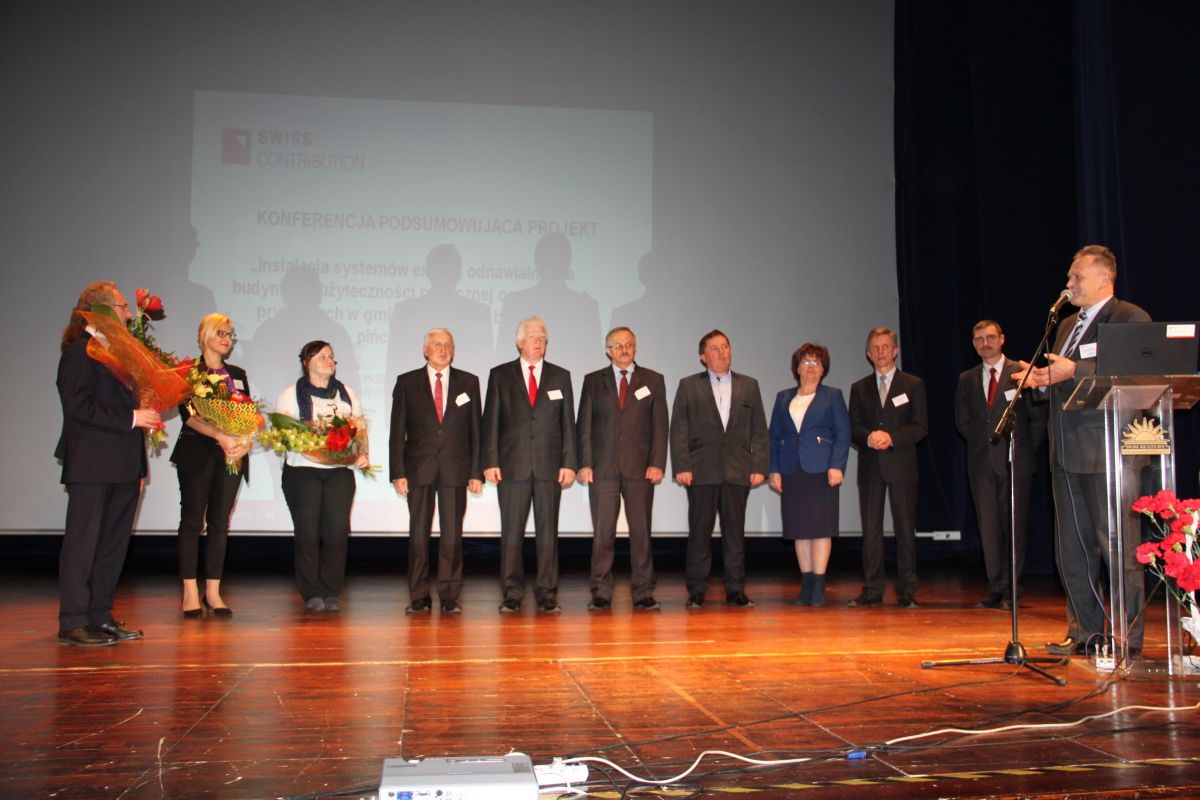 Konferencja podsumowująca projekt solarny