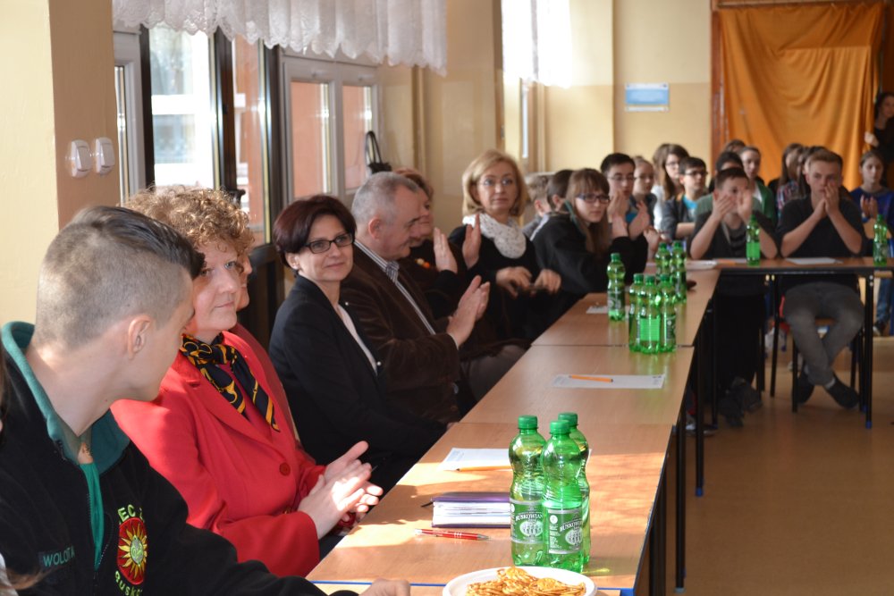 Debata w Samorządowym Gimnazjum nr 1