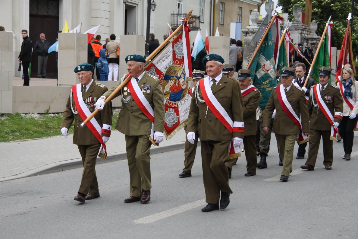 Uroczystości majowe w Busku-Zdroju