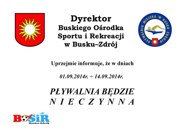 bosir informacja WRZESIENa