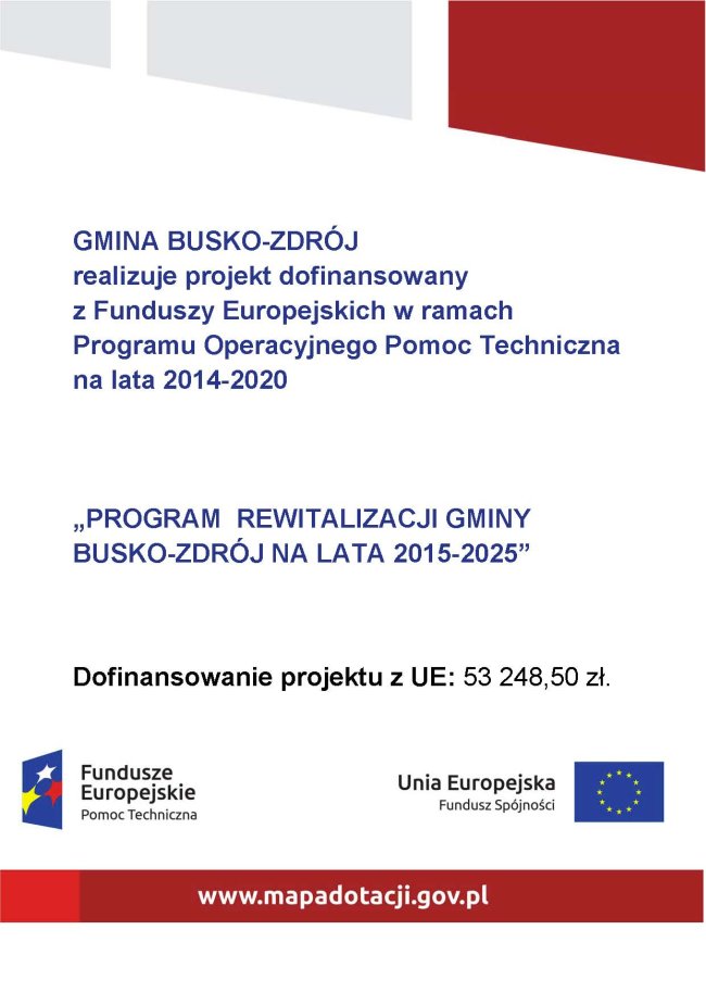 plakat informacyjny