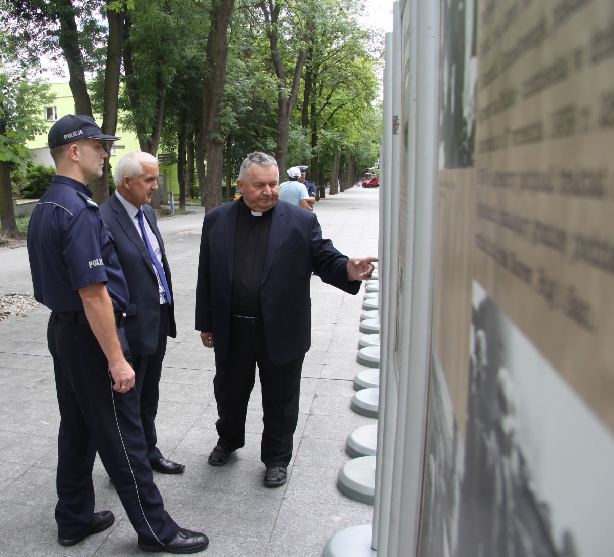 W hołdzie policjantom poległym w Miednoje i Ostaszkowie