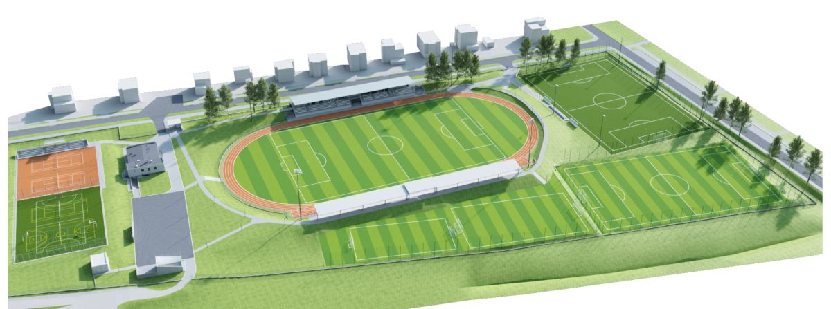 Remont miejskiego stadionu
