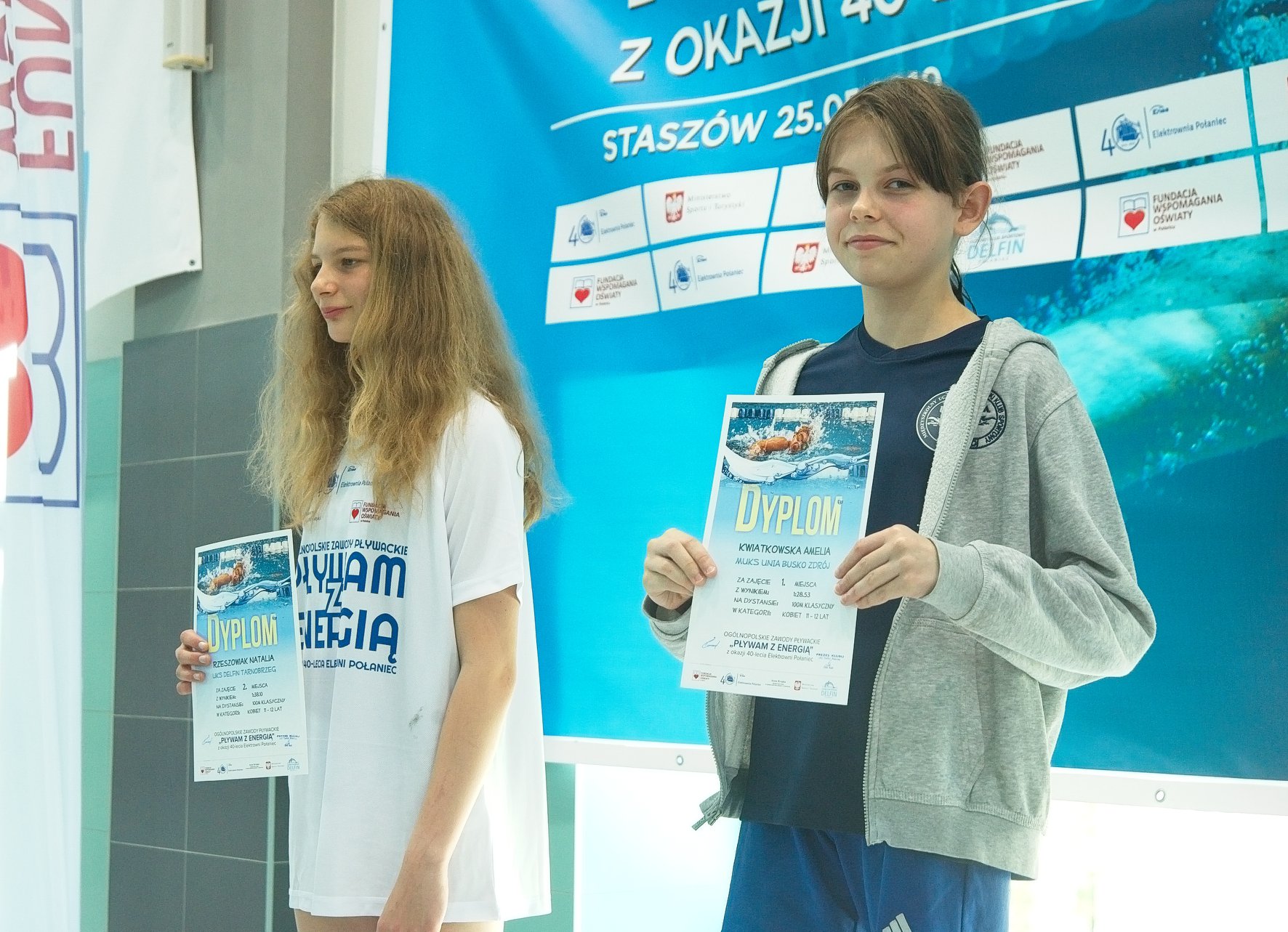 USCY PŁYWACY - NA PODIUM Z ENERGIĄ!