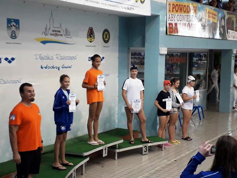 Trwa świętokrzyska liga pływacka - unia busko-zdrój utrzymuje 4 miejsce w klasyfikacji drużynowej