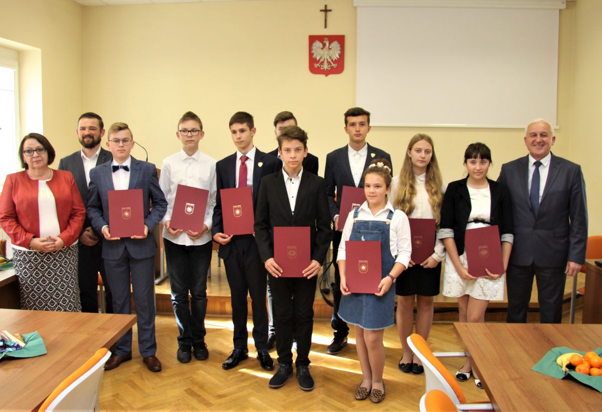 Stypendyści Burmistrza