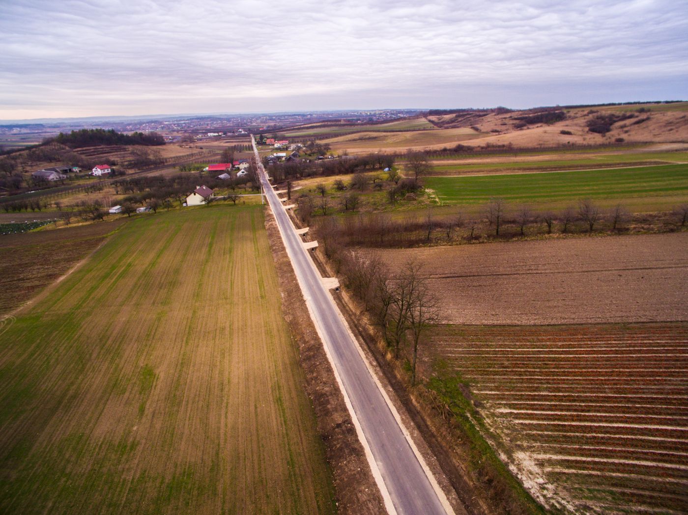 Remont  drogi w Żernikach zakończony