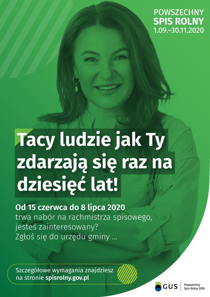 Od 15 czerwca do 8 lipca 2020 trwa nabór na rachmistrza spisowego, jesteś zainteresowany?