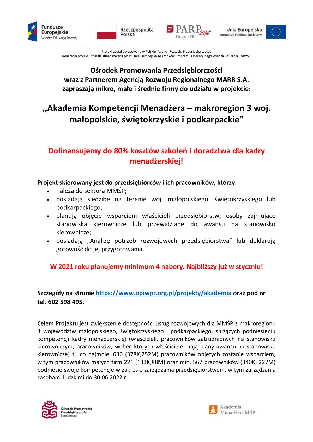 Akademia Kompetencji Menadżera