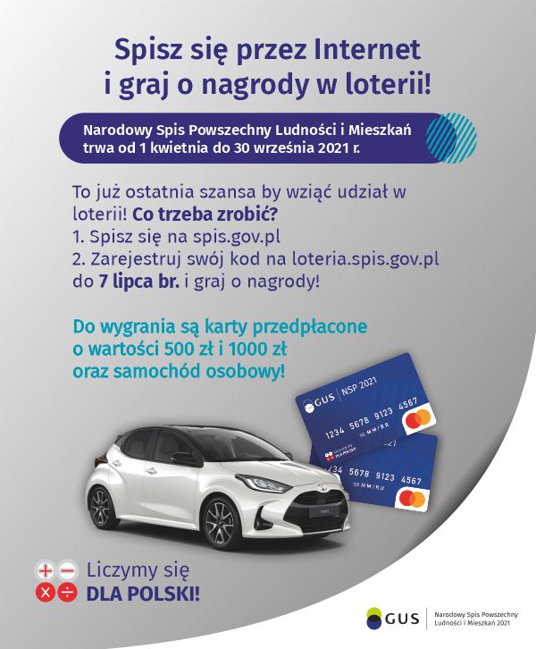 Spisz się przez Internet i graj o nagrody w loterii 