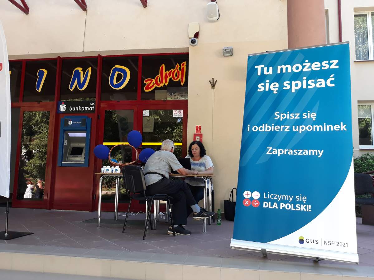 Zapraszamy do stoiska spisowego podczas Dni Buska
