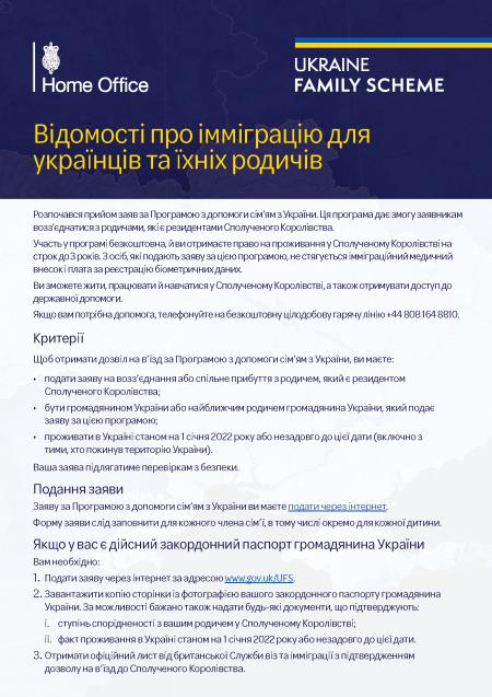 Materiały informacyjne dla uchodźców z Ukrainy