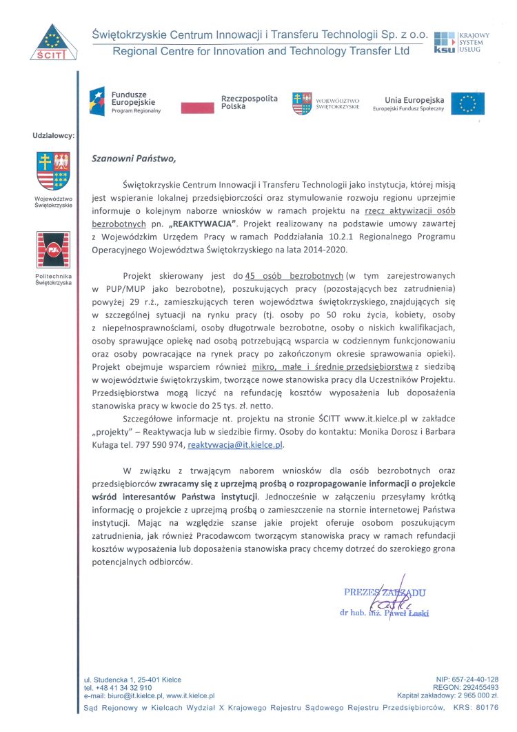 reaktywacja