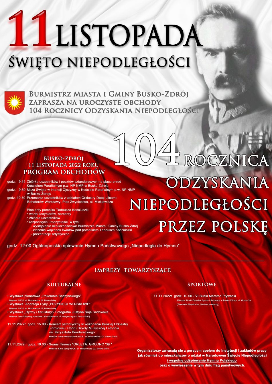 11 listopada Święto Niepodległości