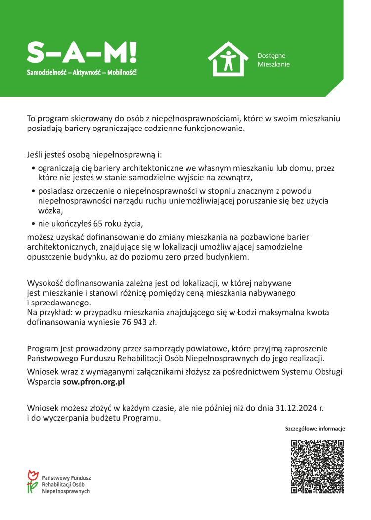 Samodzielność-Aktywność-Mobilność!