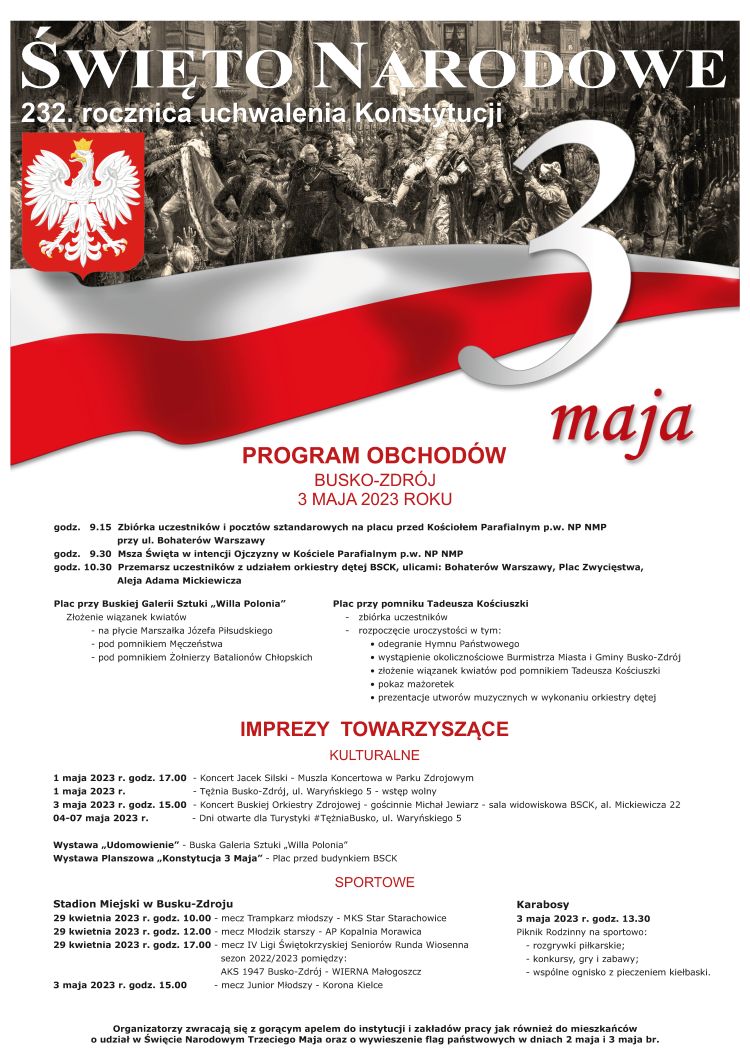 3 maja Święto Narodowe