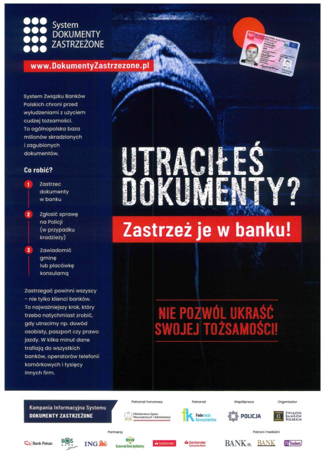 Kampania Informacyjna Systemu - Dokumenty zastrzeżone