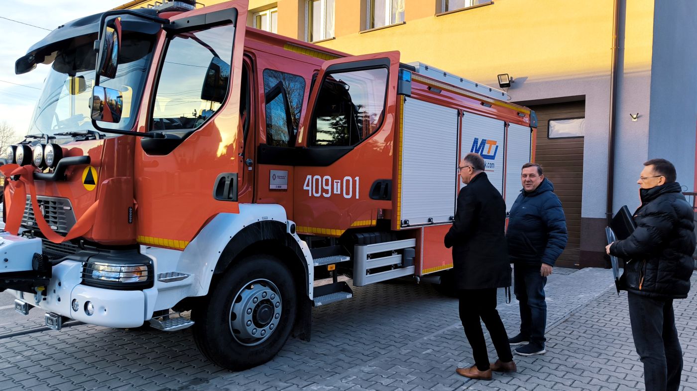 Samochód dla OSP Zbludowice
