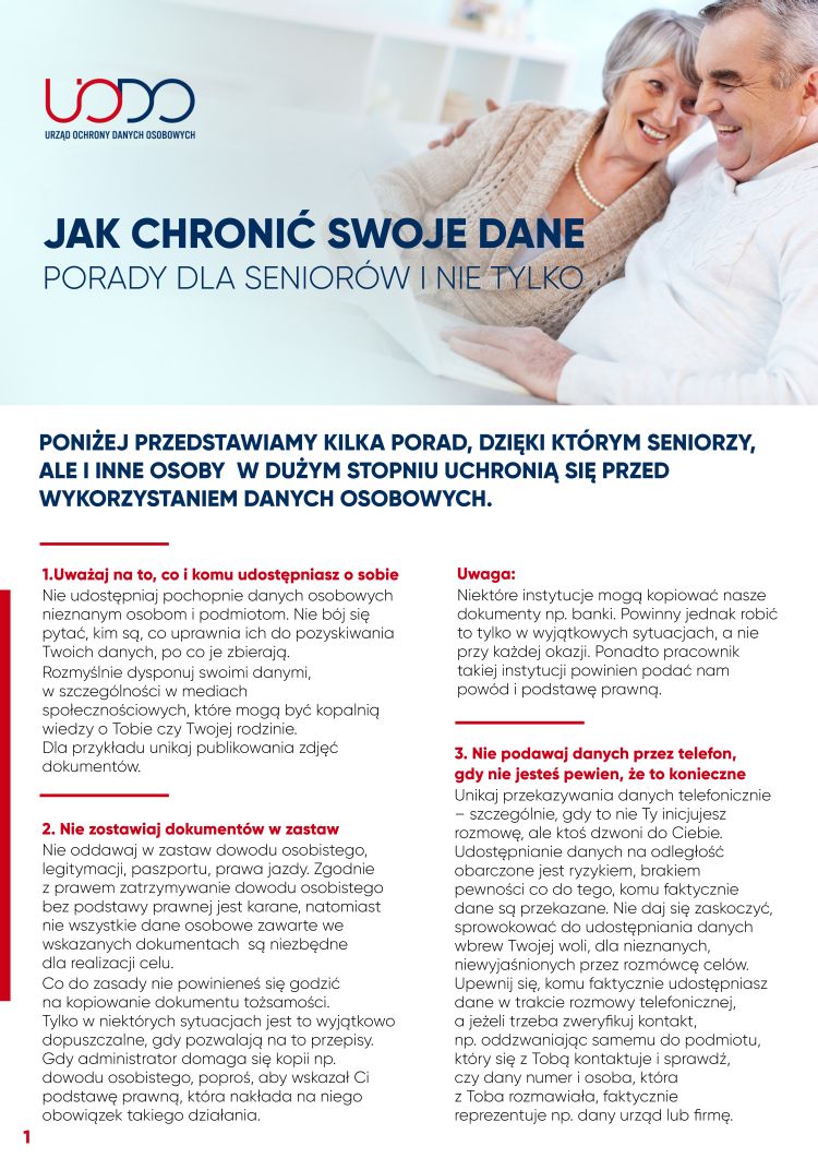Jak chronić swoje dane porady dla seniorów i nie tylko