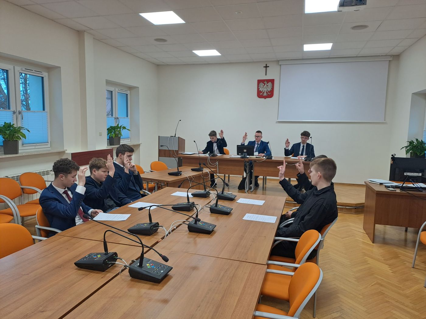 Sesja Nr II Młodzieżowej Rady Miasta i Gminy Busko-Zdrój kadencji 2024-2026 z dnia 24.02.2025r.
