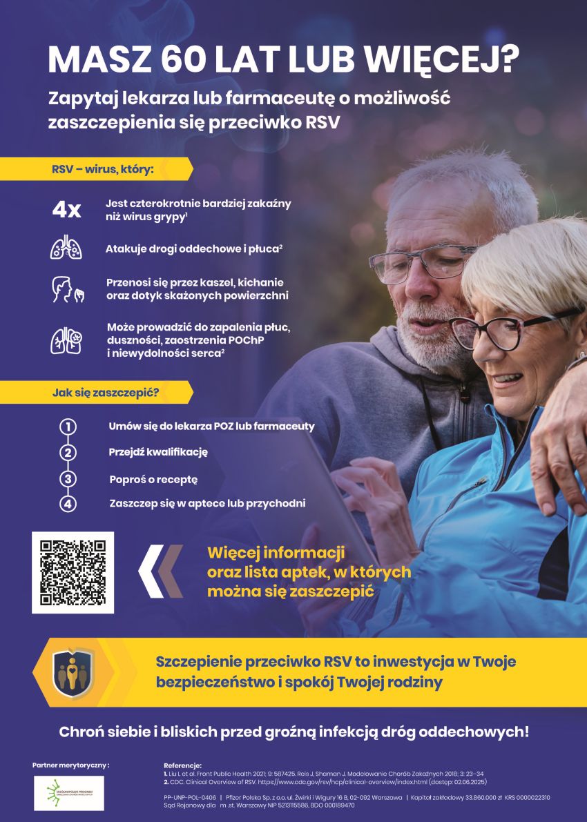 Szczepienie przeciwko RSV to inwestycja w Twoje bezpieczeństwo