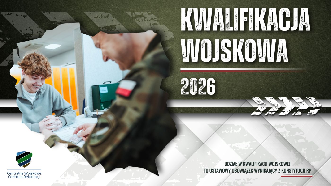Kwalifikacja wojskowa w 2026 r. ogolny