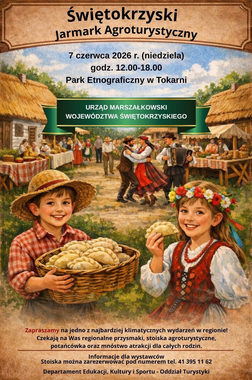 XXI Świętokrzyski Jarmark Agroturystyczny w Tokarni