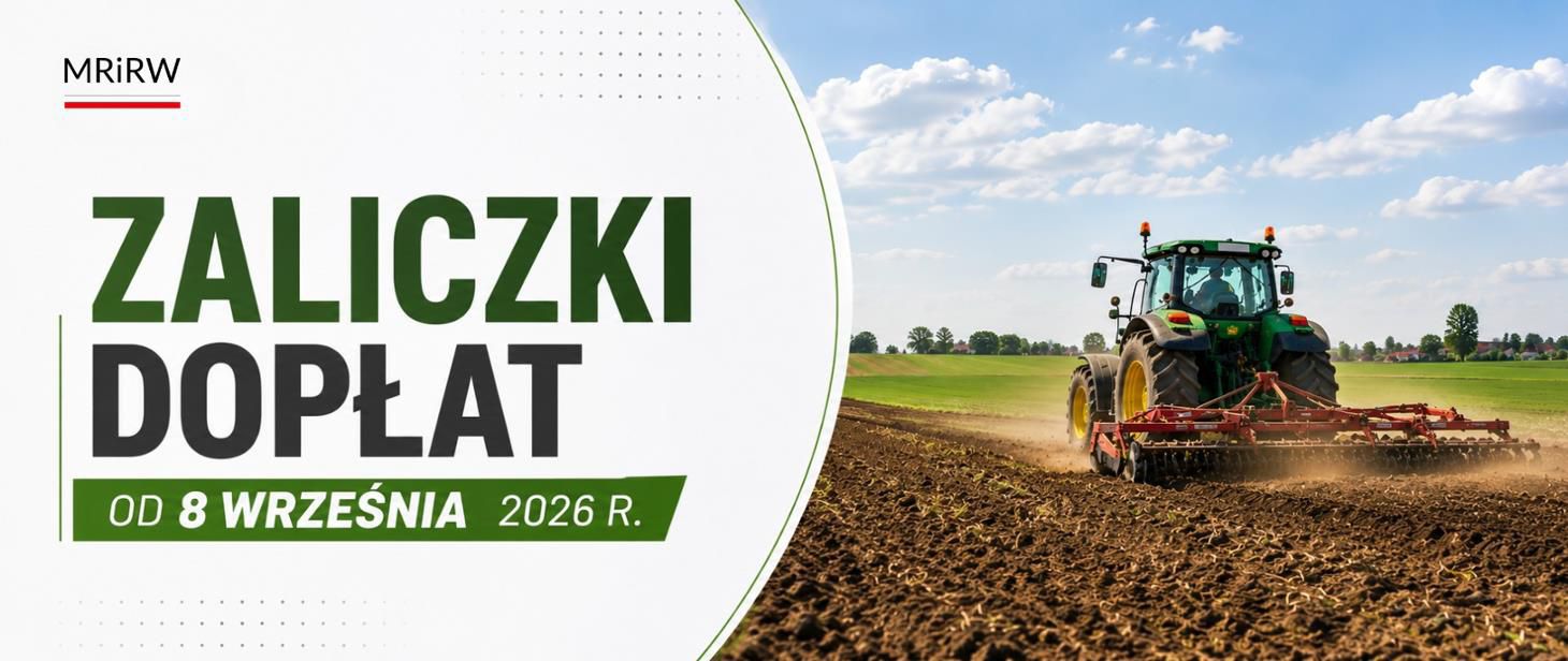 Zaliczki dopłat - materiały informacyjne