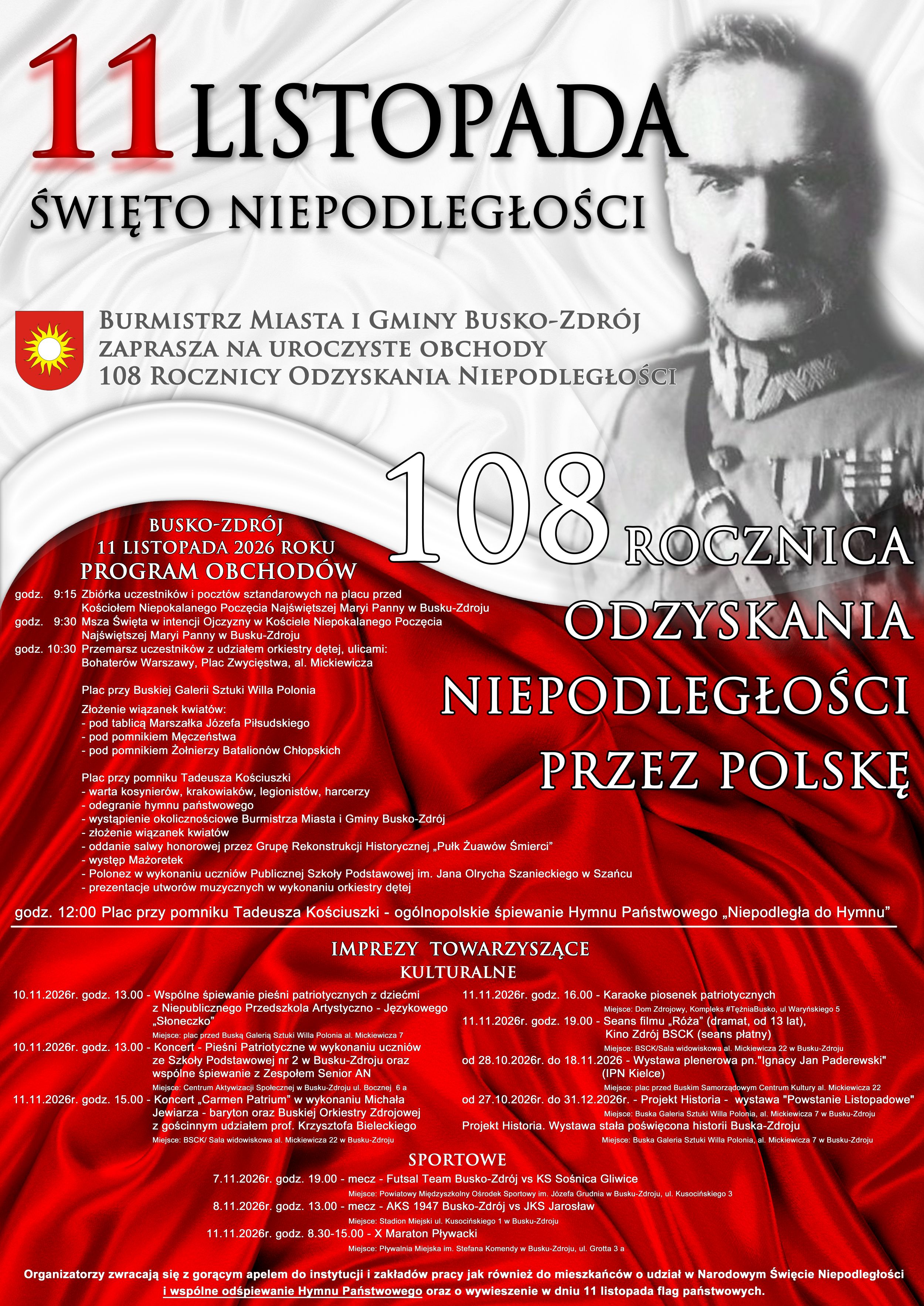 11 listopada Święto Niepodległości