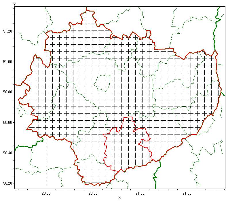 mapa opady marznace