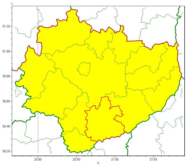 mapa mgla