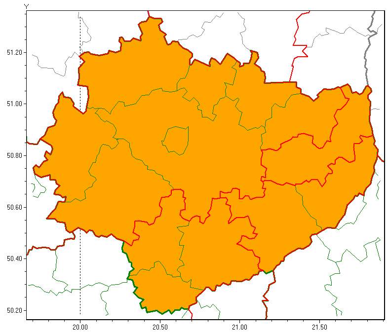 Ostrzeżenia IMGW drugiego stopnia: Upał i burze z gradem
