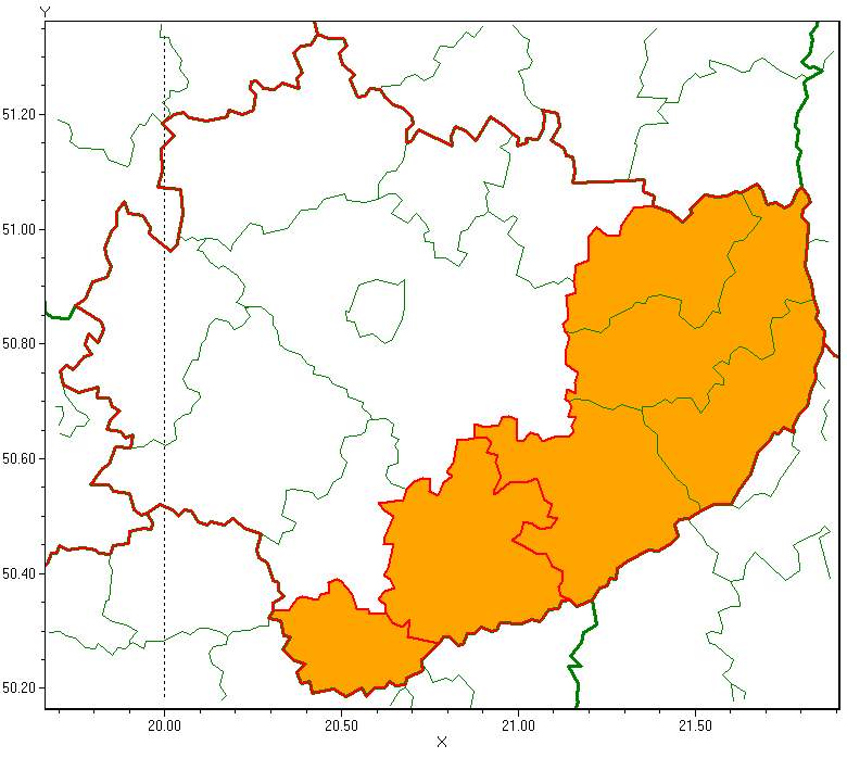 Ostrzeżenia IMGW: Burze z gradem