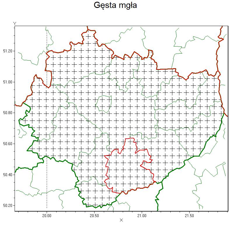 mapa mgla