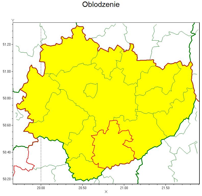 Ostrzeżenia IMGW: Oblodzenie