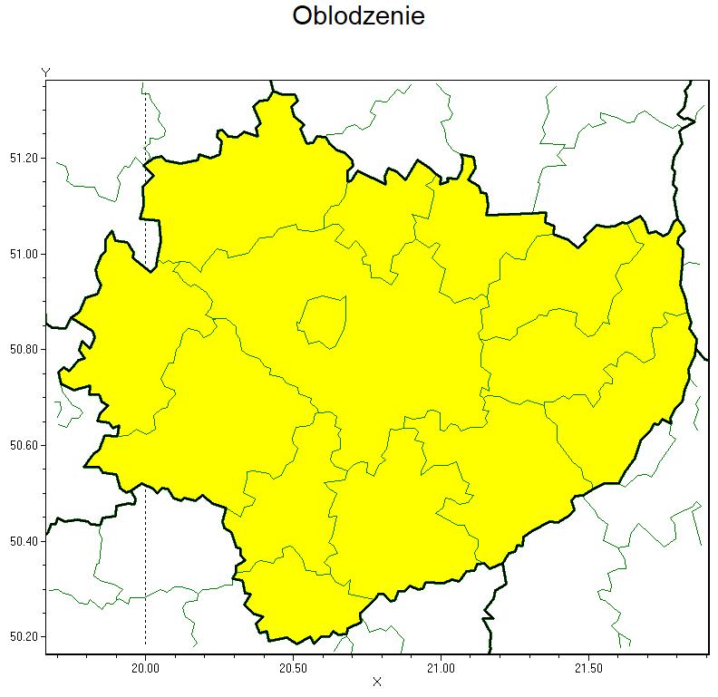 Ostrzeżenia IMGW: Oblodzenie