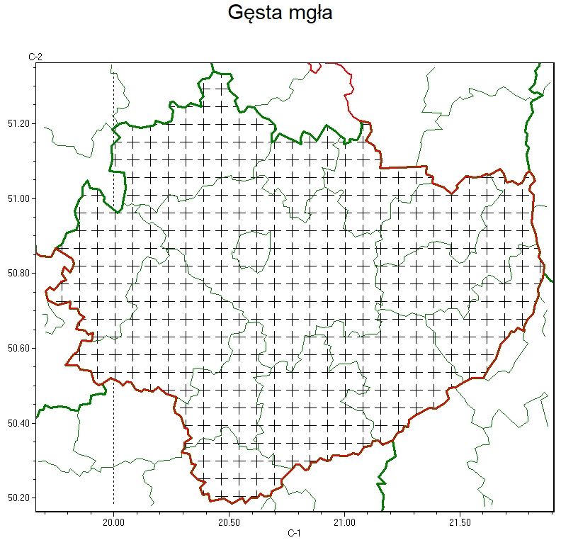 Ostrzeżenia IMGW: Gęsta mgła