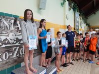 Mała Świętokrzyska Liga Pływacka w Busku - buscy pływacy coraz wyżej w klasyfikacji generalnej