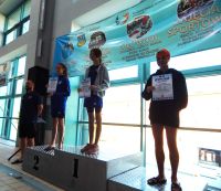 Pierwsze zawody po wakacjach i podium buskich pływaków