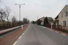 Przebudowa drogi w Zbludowicach zakończona.