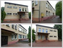 Widok zewnętrzny budynku przedszkola w Busku-Zdroju