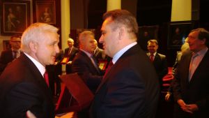 Burmistrz Waldemar Sikora uhonorowany tytułem „Samorządowiec-Spółdzielca 2013”