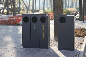 Na ulicach Buska pojawiły się pojemniki do segregacji odpadów