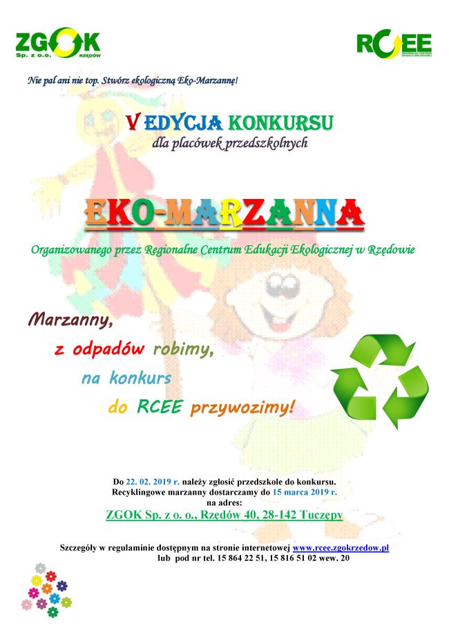 V edycja konkursu dla placówek przedszkolnych "Eko-Marzenia"